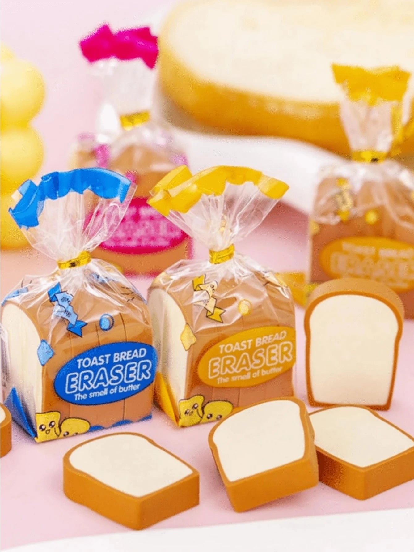 Toast Erasers 🍞