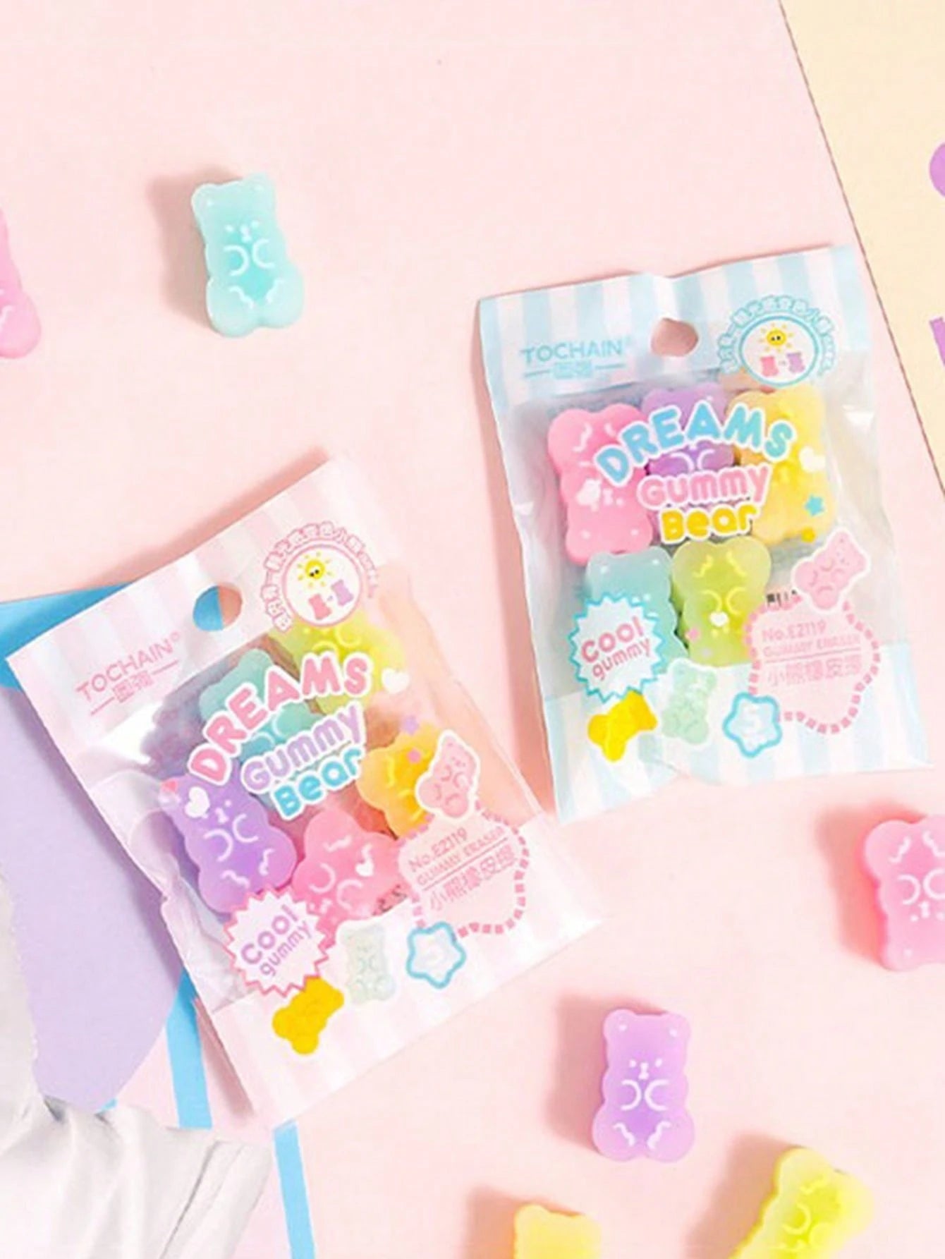 Gummy Bear erasers 🐻