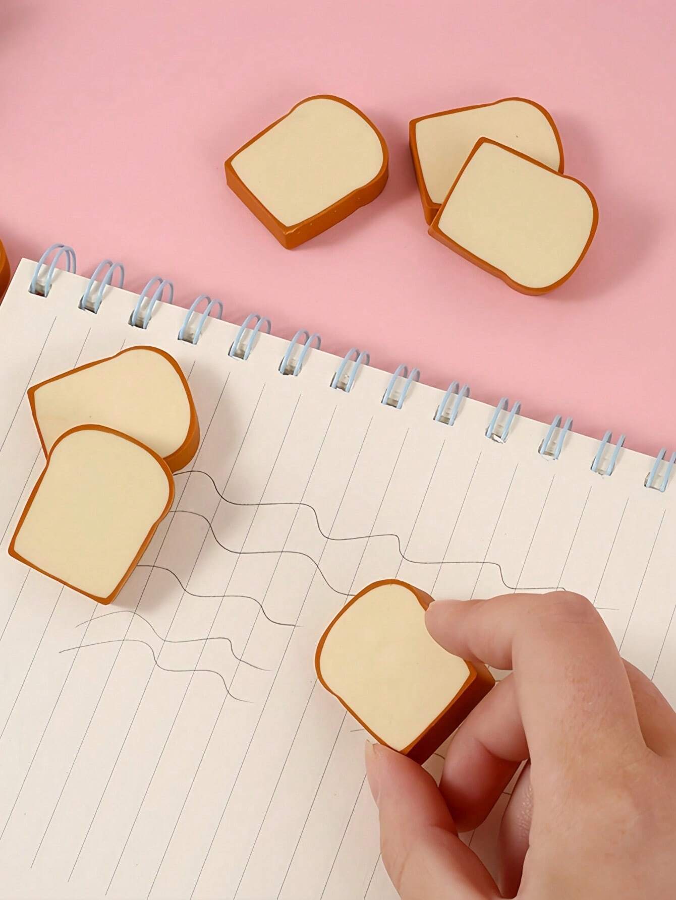 Toast Erasers 🍞