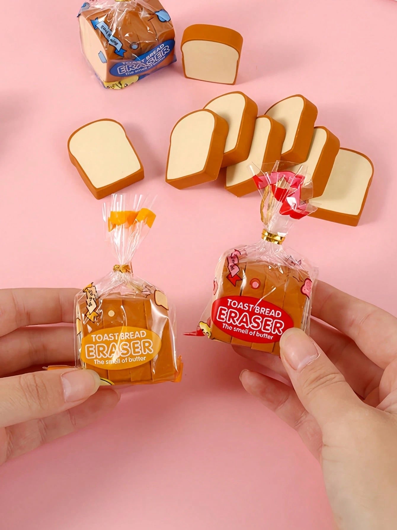 Toast Erasers 🍞