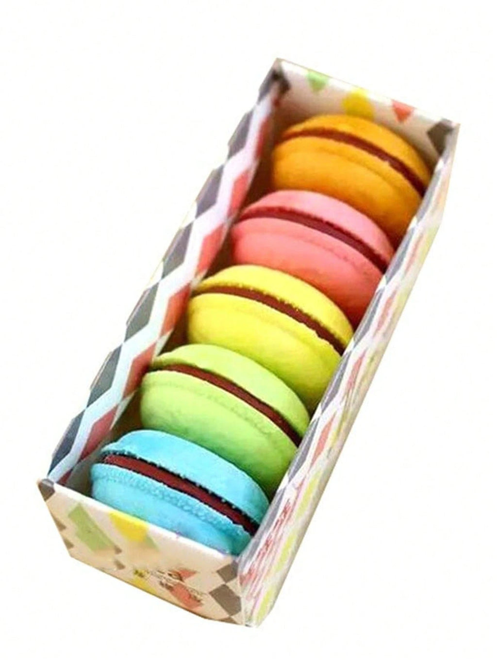 Macaron erasers 🍬