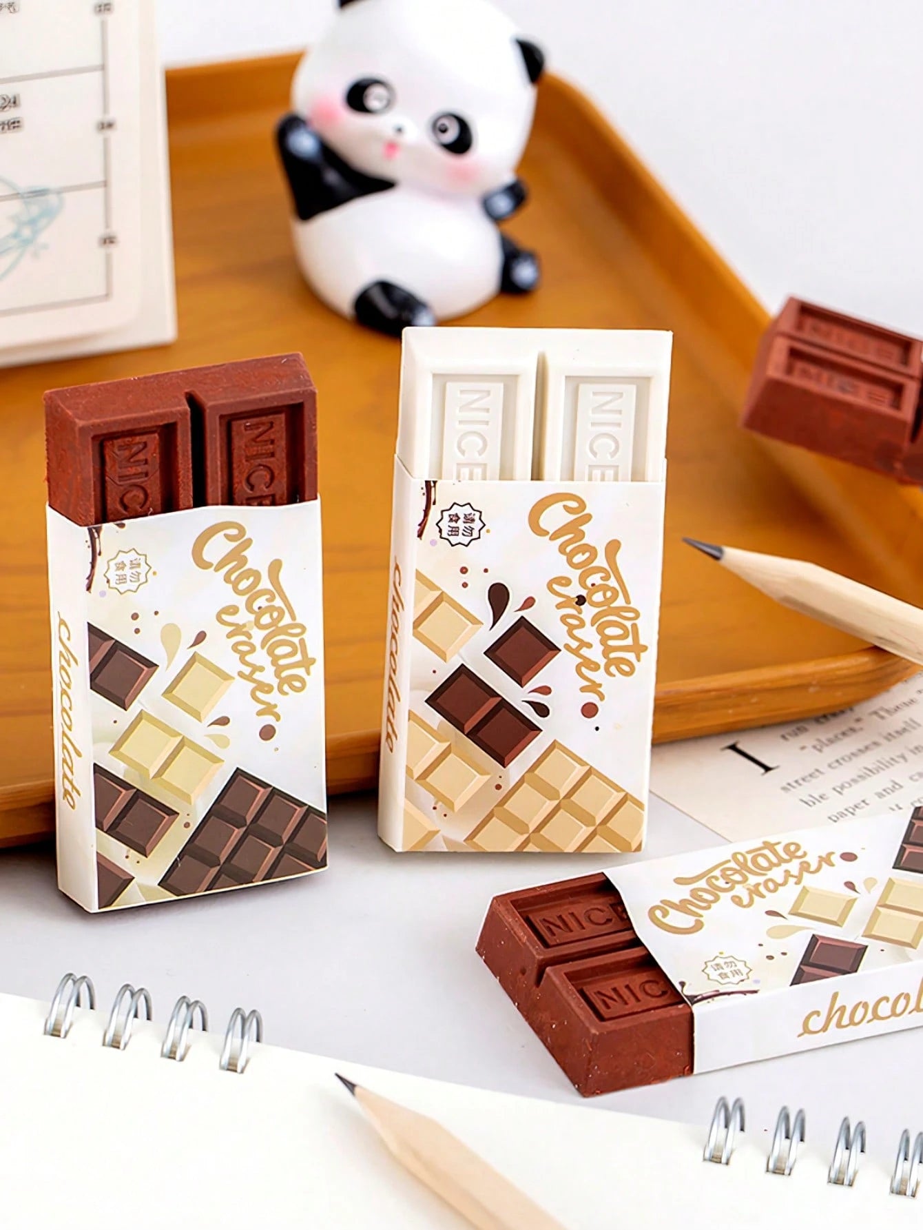 Chocolate Erasers 🍫