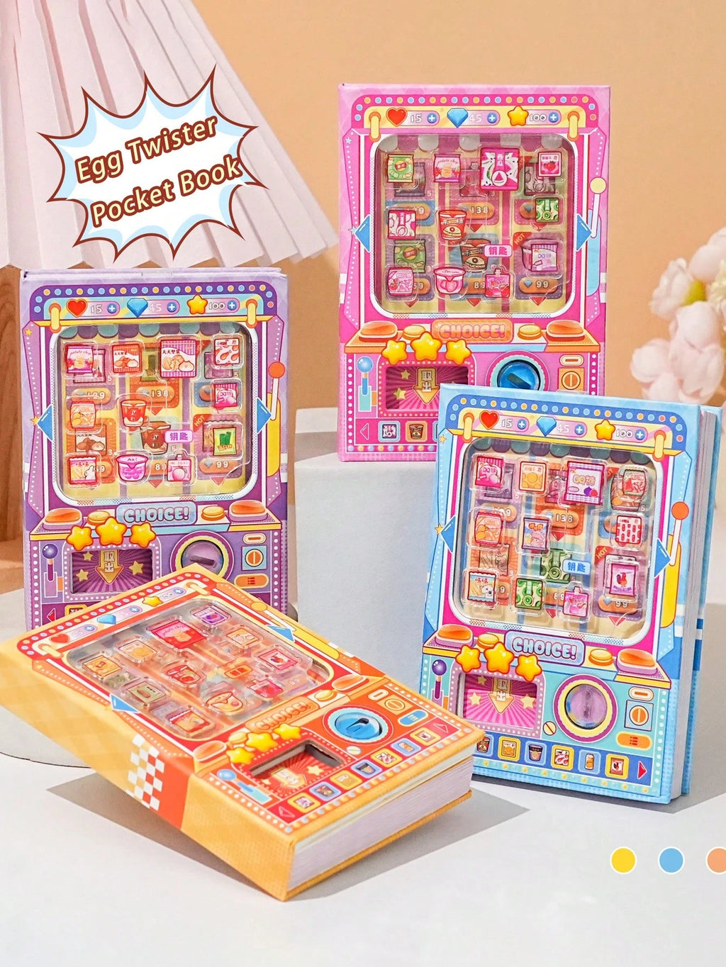 Mini Notizbuch Kaugummiautomat 🫧