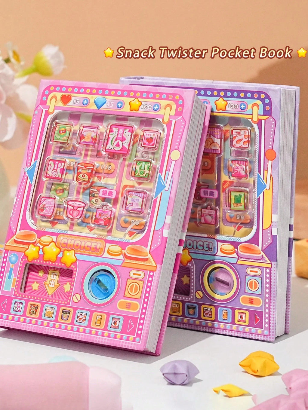 Mini Notizbuch Kaugummiautomat 🫧