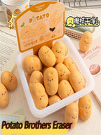 Gommes à effacer à la pomme de terre 🥔