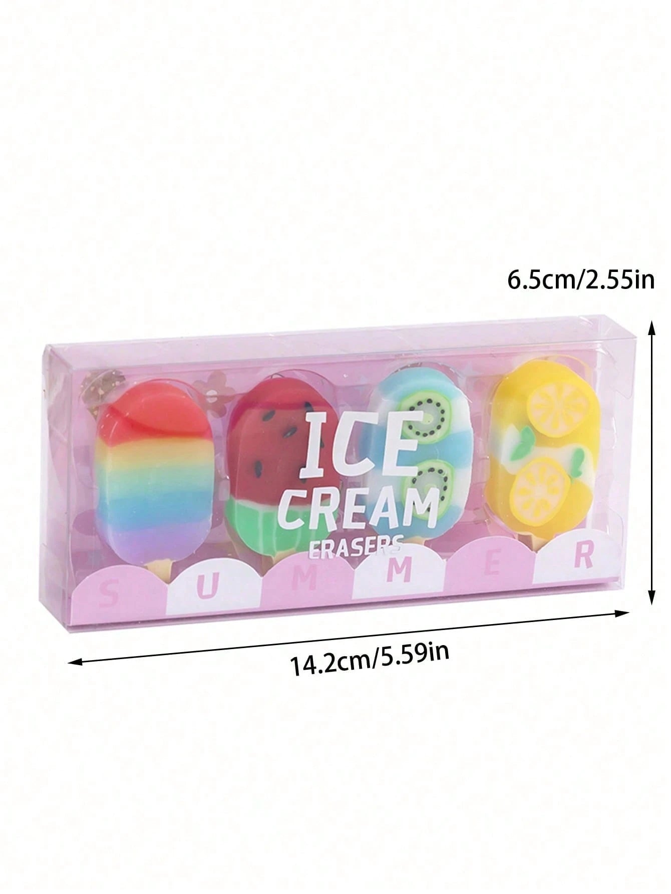 Ice Cream Erasers 🍨