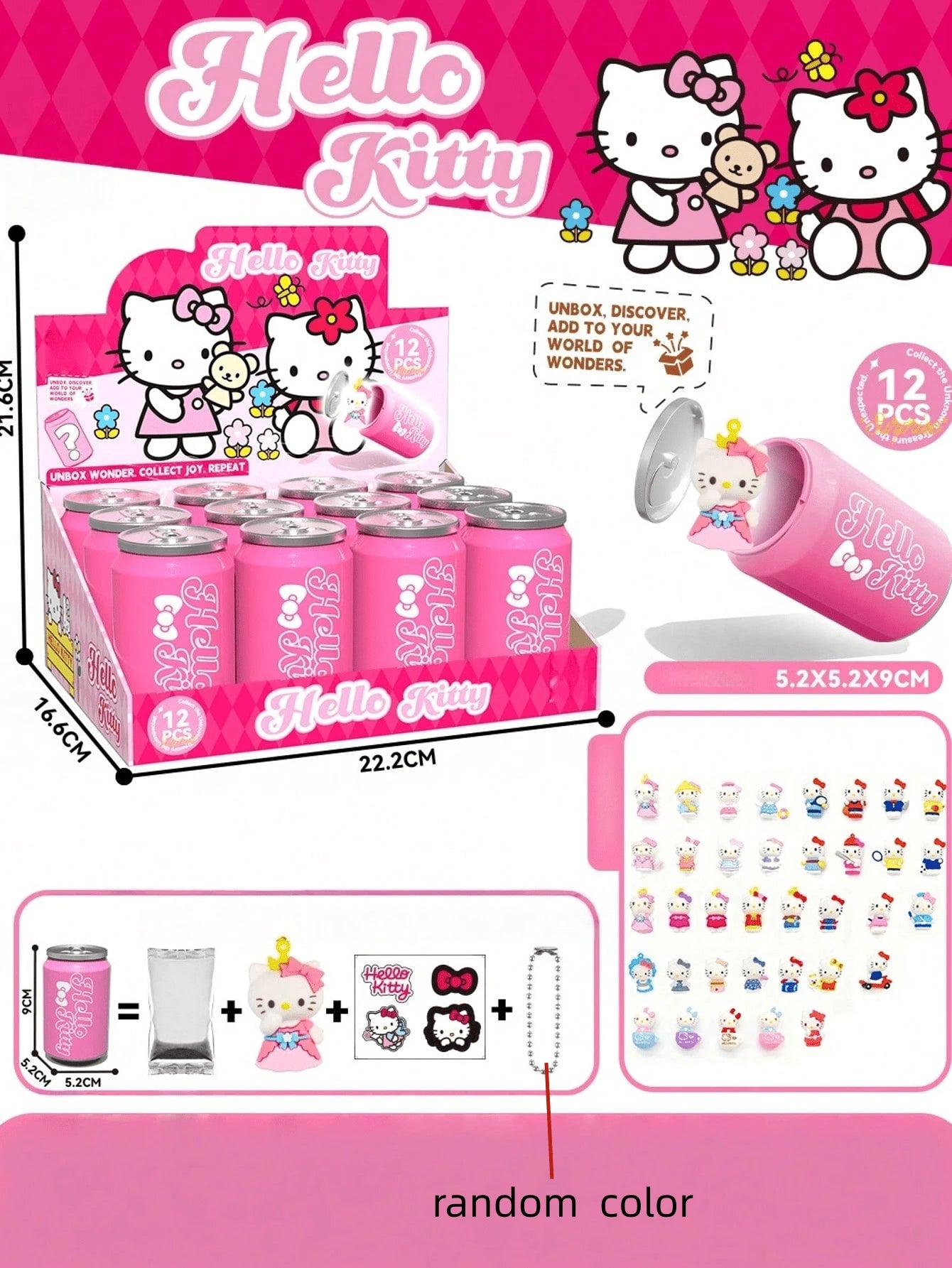 Hello Kitty Surprise Keychain