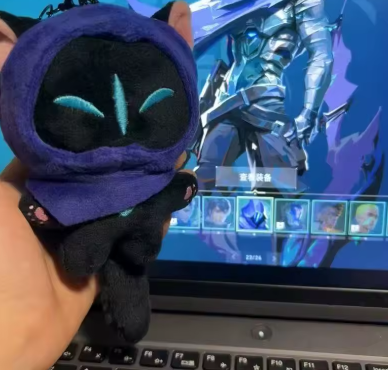 Plush Agent Keychain (13cm)