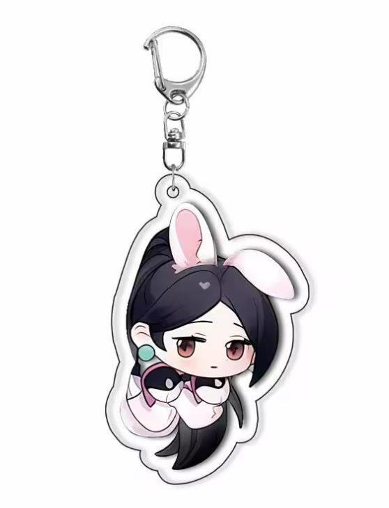 Cat Agent Keychain