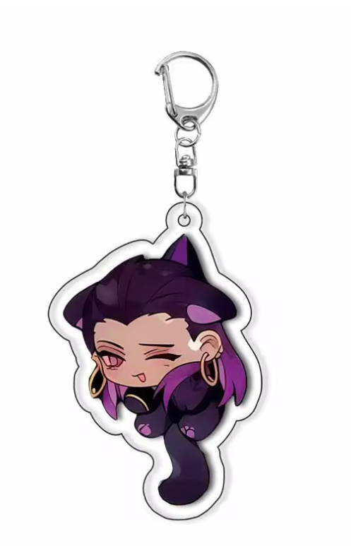 Cat Agent Keychain