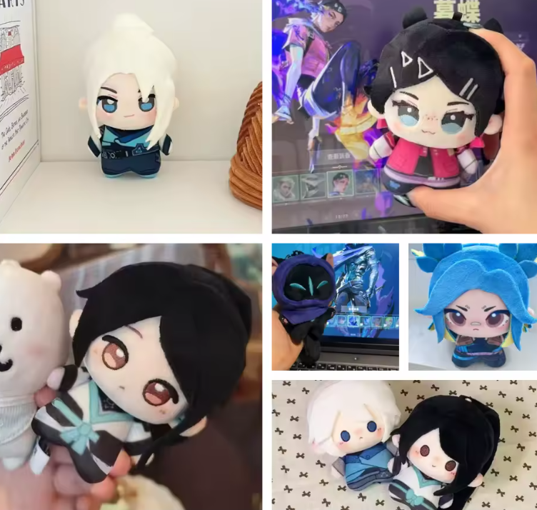 Plush Agent Keychain (13cm)