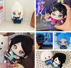 Plush Agent Keychain (13cm)