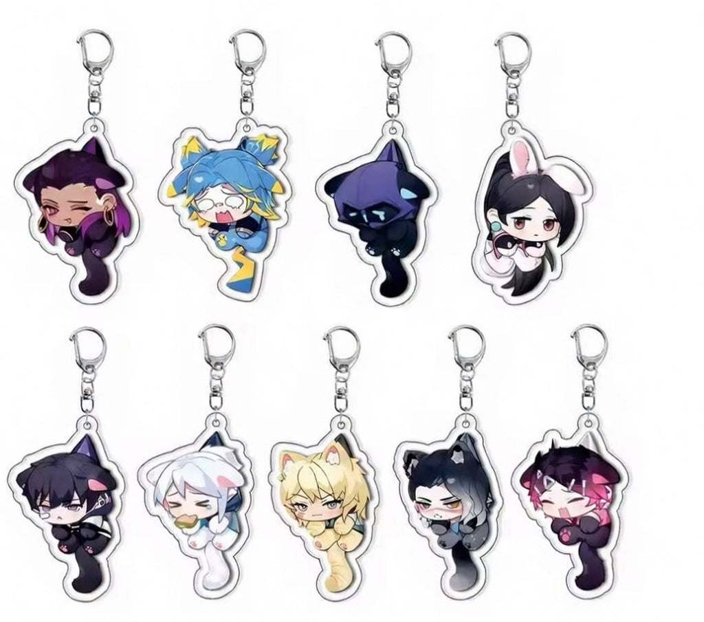 Cat Agent Keychain